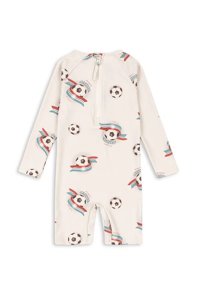 Пляжний комбінезон дитячий Konges Sløjd ASTER ONESIE GRS колір бежевий
