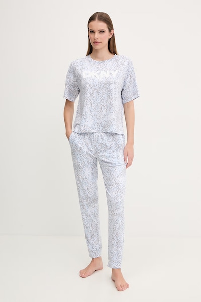 Πιτζάμα Dkny χρώμα: μπλε, YI80093