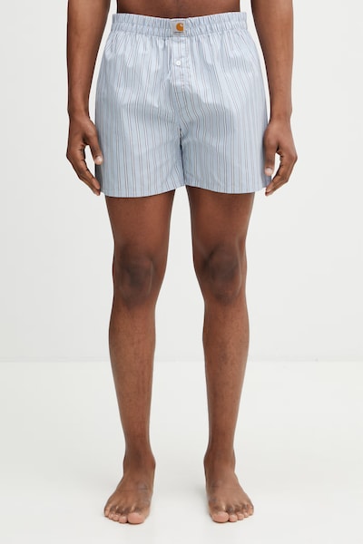 Carhartt WIP Cotton Boxer боксерки мъжки от памук сини I032355.30OXX