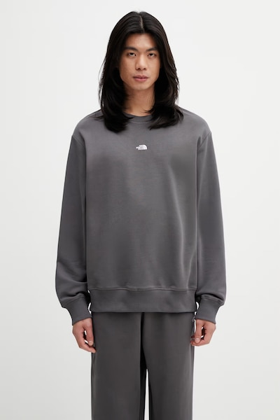 The North Face Essential Light μπλούζα βαμβακερή ανδρική γκρι NF0A8GQCRHI1