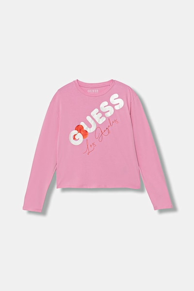 Guess gyerek hosszúujjú rózsaszín, J6RI01 K6YW4