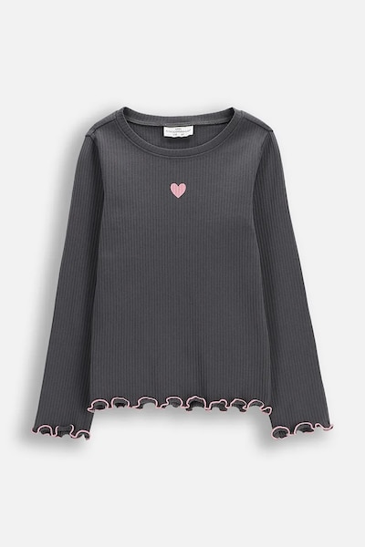 Coccodrillo gyerek hosszúujjú sötétkék, HEARTS GIRL KIDS