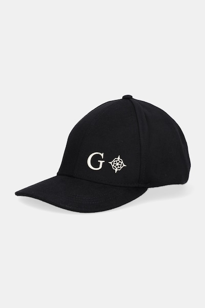 Кепка з додаванням вовни Guess колір чорний AW5471 POL01