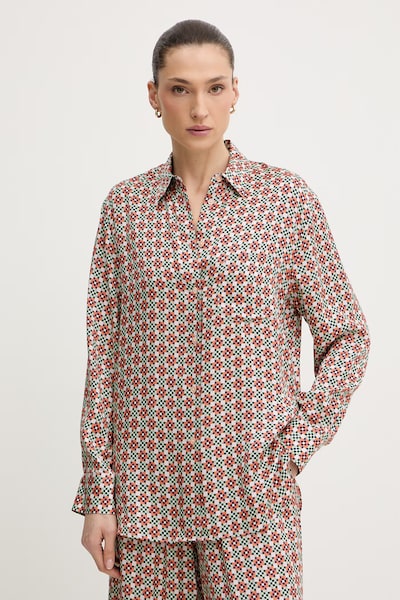 PS Paul Smith рубашка для женщин из вискозы оранжевая W2R-331B-V31436