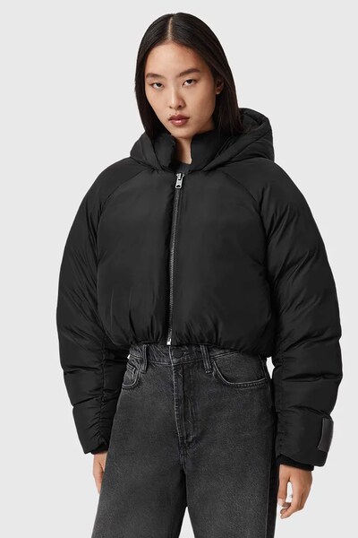 Куртка AllSaints колір чорний