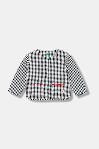 United Colors of Benetton яке за деца черно 27QJGN04D