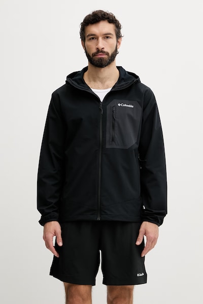 Columbia férfi kabát Tall Heights fekete 2155181