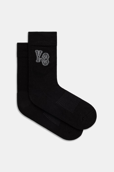 Чорапи Y-3 CREW SOCKS в черно KR9041