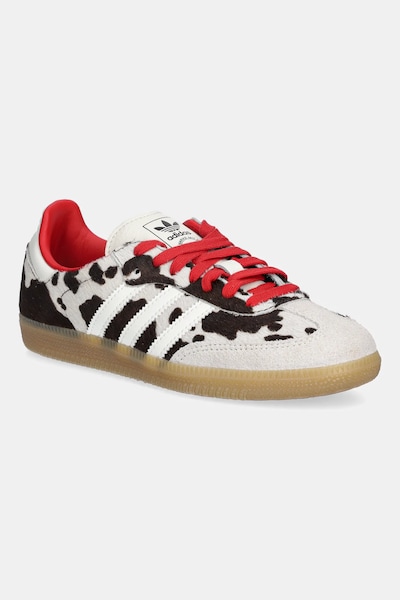 adidas Originals leather sneakers Samba Og beige color KI6956