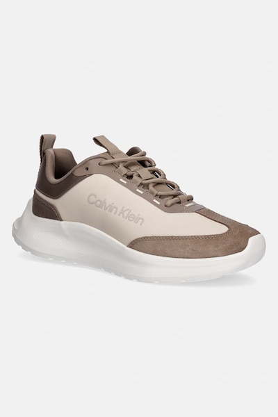 Calvin Klein LIGHT EVA RUNNER pánské sneakers boty béžové HM0HM02241
