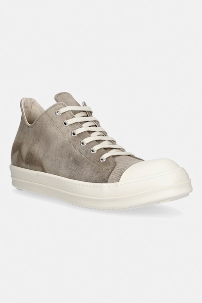 Rick Owens DRKSHDW Denim Low tenisówki męskie brązowe niskie DU01F4802.DST