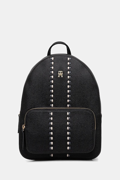 Nahrbtnik Tommy Hilfiger ženski, črna barva, AW0AW18159