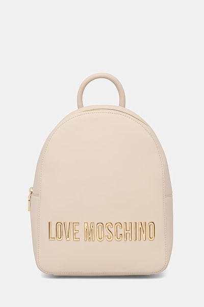 Love Moschino Σακίδιο γυναικείο από απομίμηση δέρματος μπεζ JC4193PP0OKD0110