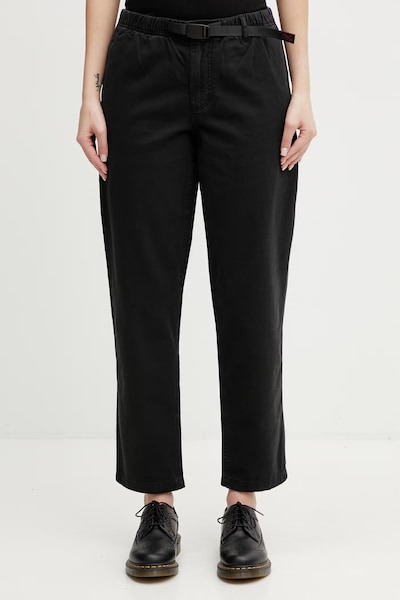 Gramicci W'S GRAMICCI PANT spodnie bawełniane damskie czarne regular waist G202.OGT