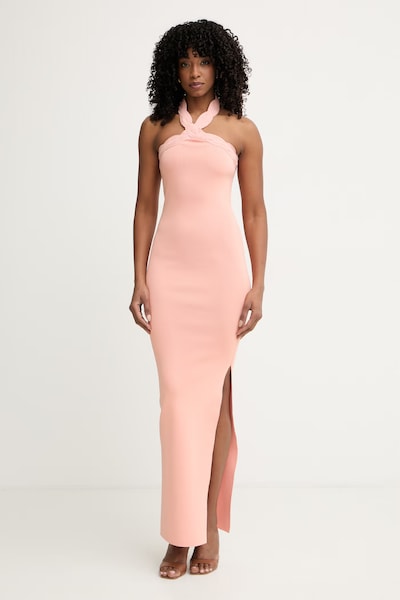 Marciano by Guess сукня bodycon з віскозою RANIA помаранчева однотонна 6RGK27 5876Z