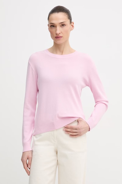 United Colors of Benetton пуловер дамски от памук розов 1C19D10FV