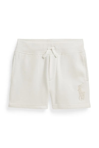 Otroške kratke hlače Polo Ralph Lauren bela barva, 322A12258004