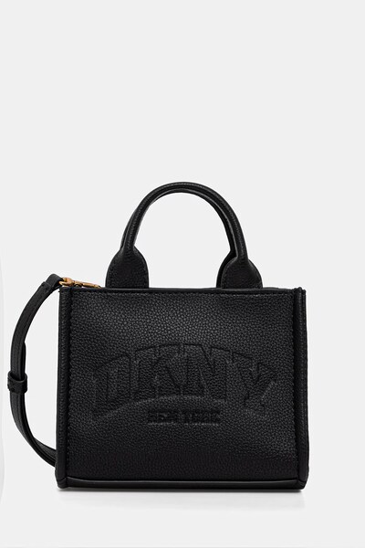 Сумочка жіноча зі штучної шкіри DKNY колір чорний