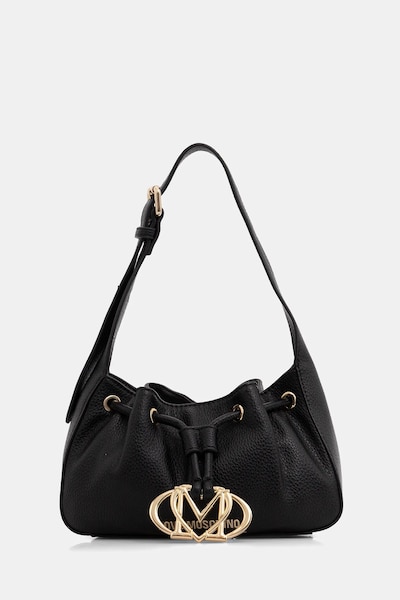 Τσάντα Love Moschino χρώμα: μαύρο, JC4011PP1OLB0000