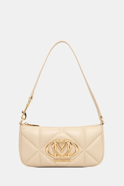 Τσάντα Love Moschino χρώμα: μπεζ, JC4111PP1OLC0129