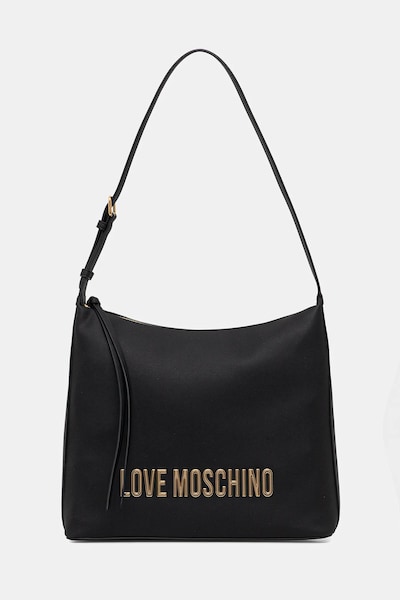Τσάντα Love Moschino χρώμα: μαύρο, JC4108PP1OKD0000