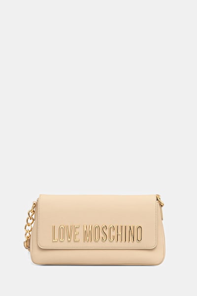 Τσάντα Love Moschino χρώμα: μπεζ, JC4109PP1OKD0129