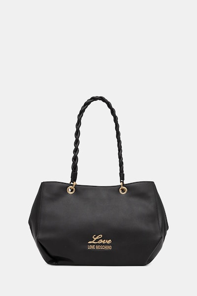 Τσάντα Love Moschino χρώμα: μαύρο, JC4162PP1OL1900A