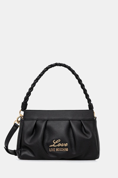 Τσάντα Love Moschino χρώμα: μαύρο, JC4159PP1OL1900A