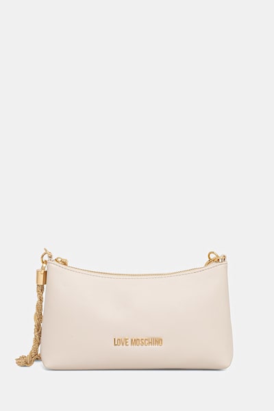 Τσάντα Love Moschino χρώμα: μπεζ, JC4143PP1OLX0110