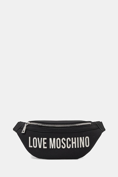 Τσάντα φάκελος Love Moschino χρώμα: μαύρο, JC4195PP1OKD000B