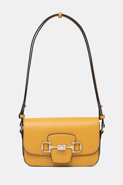 Guess Torba za žene od imitacije kože JANIE zlatna HWVG99 10210