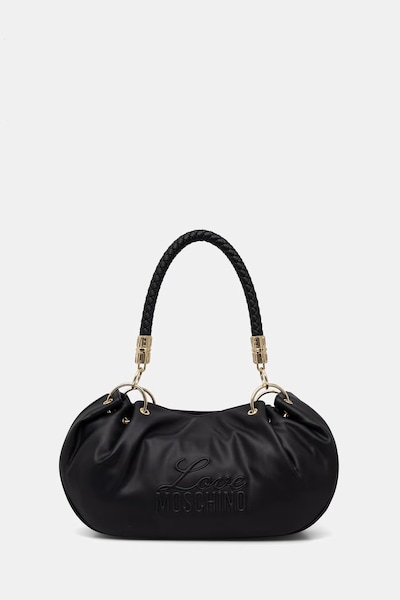 Love Moschino μικρή Τσάντα γυναικεία από απομίμηση δέρματος μαύρη JC4221PP0OKA0000