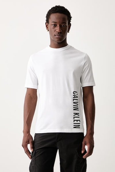 Calvin Klein majica za muškarce s pamukom bijela LV00NM3019