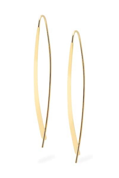 Позлатени сребърни обици ANIA KRUK TRENDY SLTKS3210Z