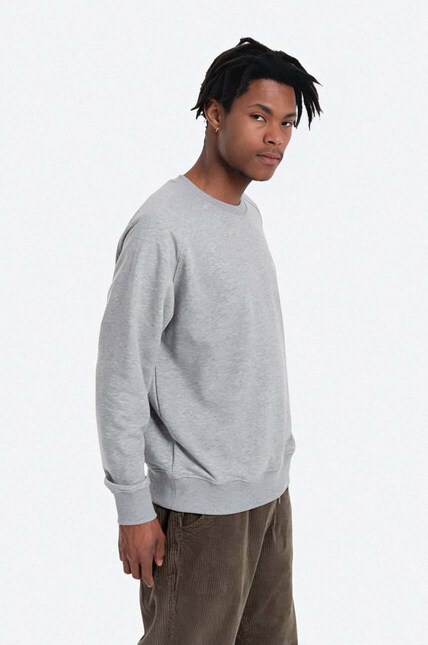 Кофта Alpha Industries X-Fit Sweat мужская цвет серый меланж