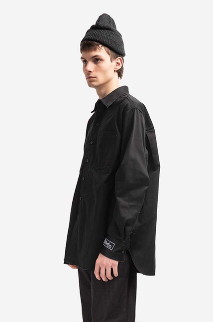 Ader Error shirt men's black color at PRM US