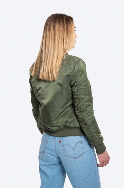 Alpha Industries bomber jacket MA-1 VF 59 womenﾒs green color at