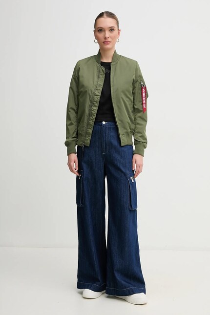 Alpha Industries bomber jacket MA-1 TT 141041 01 womenﾒs green