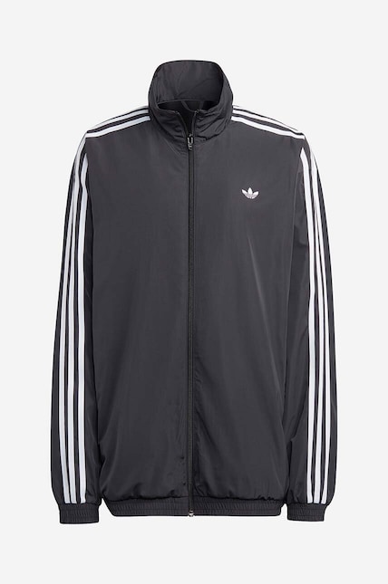 adidas jacket Oversized TP women's black color at PRM US