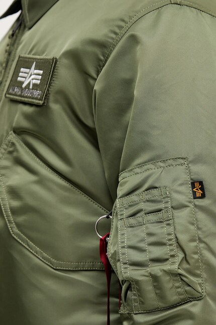 CWU-45 アルファ　USA製　L　グリーン系 Alpha Green CWU-45P Flight Jacket- US Wings, Inc.