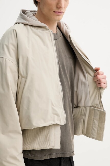 heliot emil ボンバー　ジャケット HELIOT EMIL - エリオットエミル】ALTAIR BOMBER JACKET / BLACK