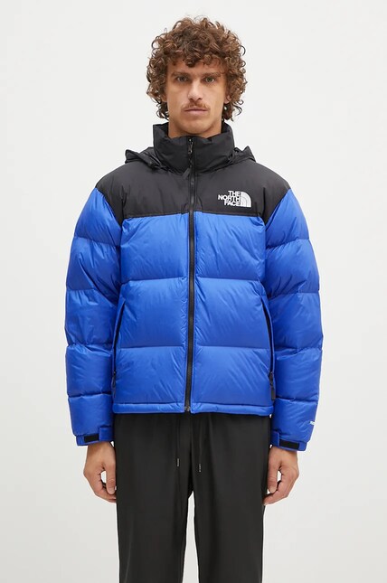 The North Face down jacket 1996 Retro Nuptse men's blue color