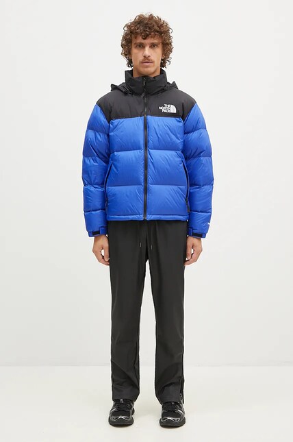 The North Face down jacket 1996 Retro Nuptse men's blue color