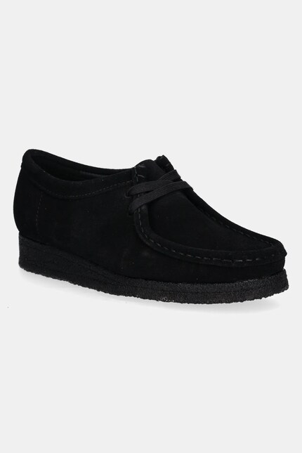 靴 CLARKS ORIGINALS Clarks Originals suede loafers women's black color at PRM US