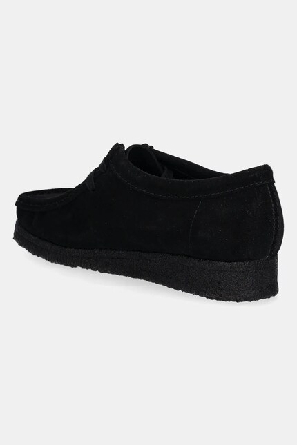 Clarks Originals suede loafers women's black color at PRM US