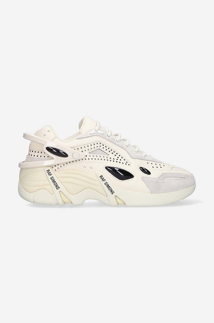 Raf Simons leather sneakers Cylon white color at PRM US