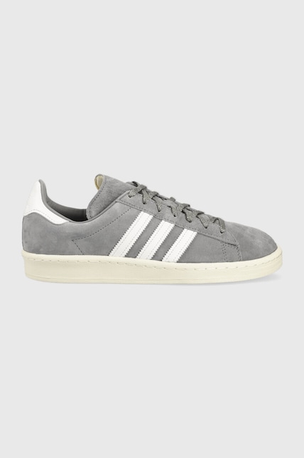 adidas suede sneakers Campus 80s FZ6154 gray color at PRM US