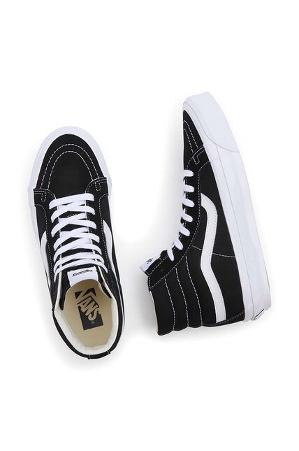 Vans Sk8-Hi Reissue 38 LX Black/ White VN000CR0BA21 at PRM US Vans Sk8-Hi Reissue 38 LX Black/ White VN000CR0BA21 at PRM US