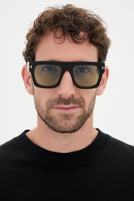 Tom Ford sunglasses Fausto men's black color FT0711_5301N at PRM US