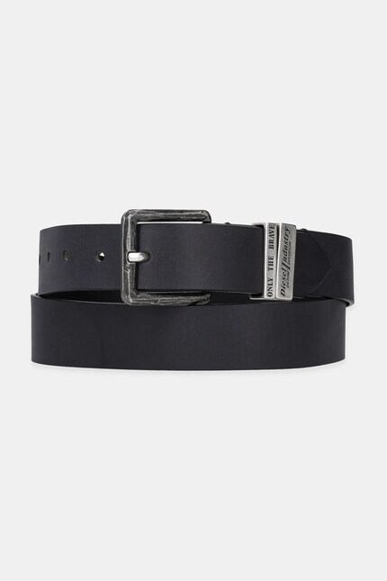 Ремень Diesel DIESEL LOGO B-GUARANTEE-A belt мужской цвет чёрный